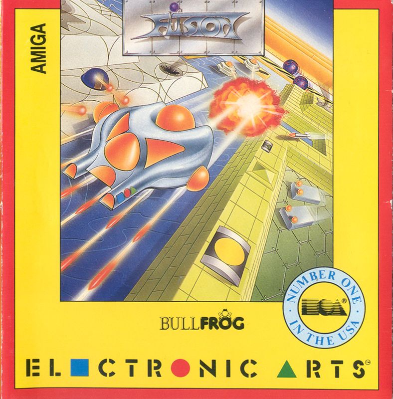 Front Cover for Fusion (Amiga)