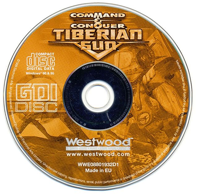 Media for Command & Conquer: Tiberian Sun (Windows): Disc 1 - GDI