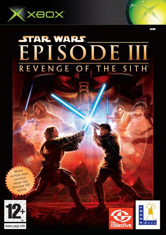 Front Cover for Star Wars: Episode III - Revenge of the Sith (Xbox)