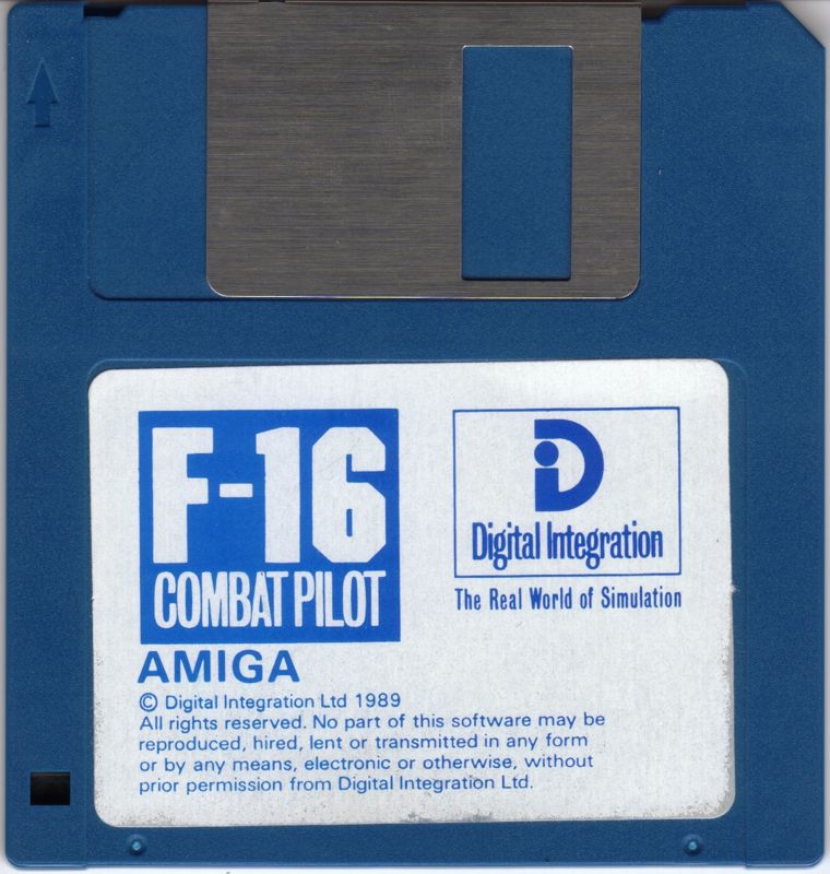 Media for F-16 Combat Pilot (Amiga)