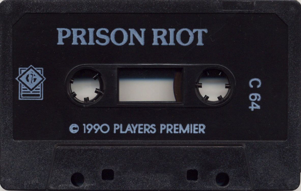Media for Prison Riot (Commodore 64)