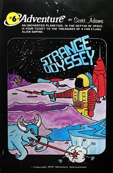 Front Cover for Strange Odyssey (TRS-80)