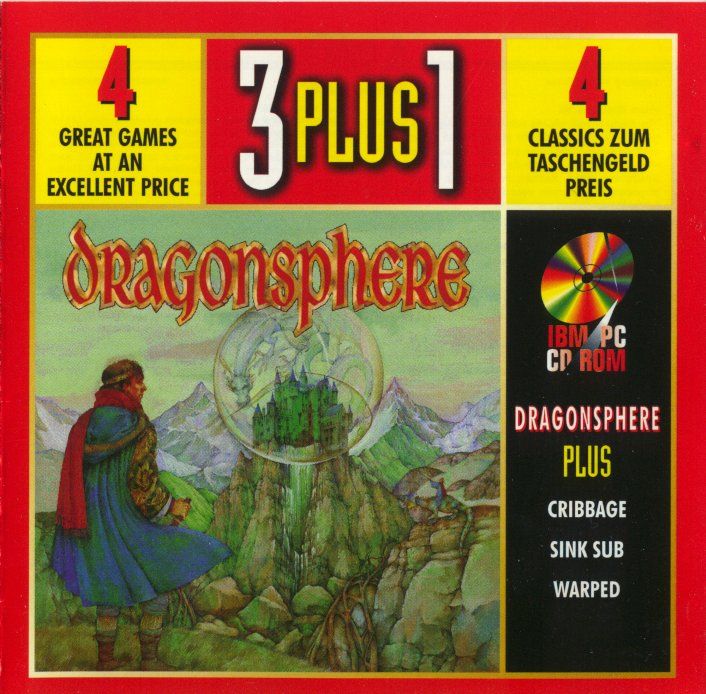 Front Cover for Dragonsphere (DOS) (Prism Leisure Corp. Release)