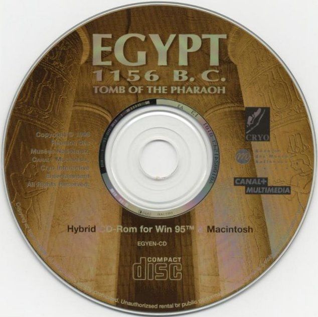 Media for Egypt 1156 B.C.: Tomb of the Pharaoh (Macintosh and Windows)