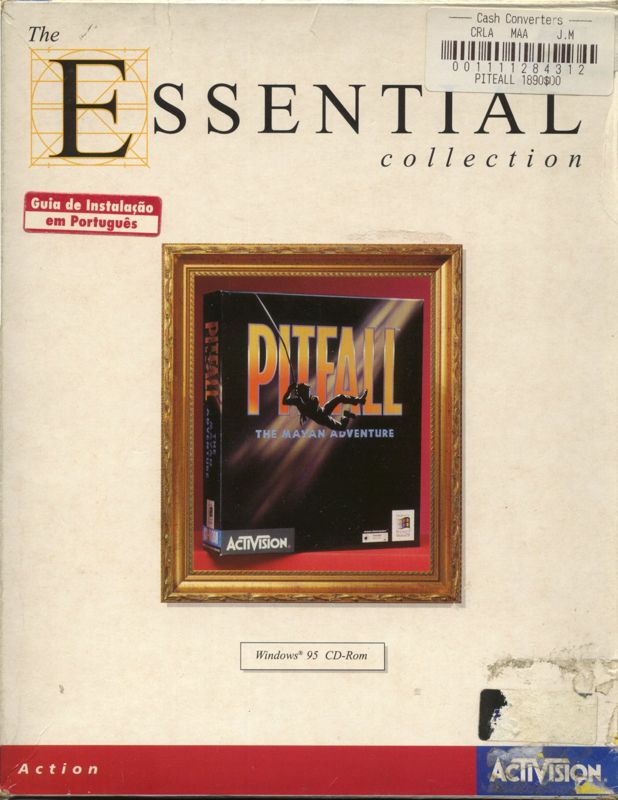 Front Cover for Pitfall: The Mayan Adventure (Windows) (The Essential Collection release)