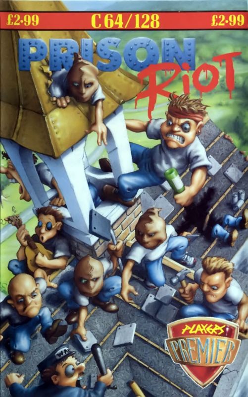 Front Cover for Prison Riot (Commodore 64)