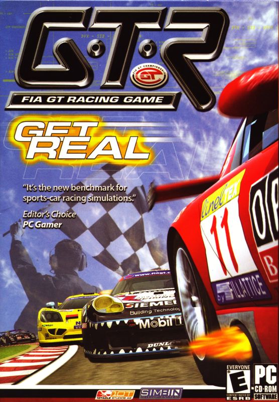 Front Cover for GTR: FIA GT Racing Game (Windows)