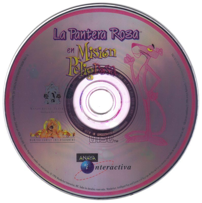 Media for The Pink Panther: Passport to Peril (Windows 3.x) (Promotional PC CD-ROM available with "La Vanguardia" newspaper)