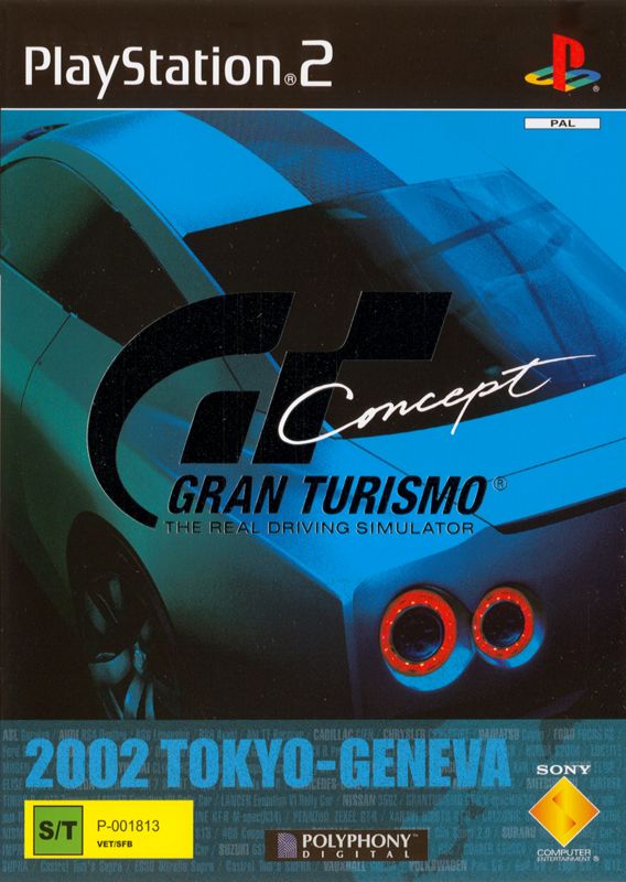 Front Cover for Gran Turismo Concept: 2002 Tokyo-Geneva (PlayStation 2)