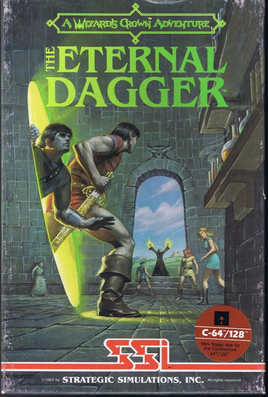 Front Cover for The Eternal Dagger (Commodore 64)