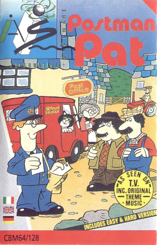 Front Cover for Postman Pat (Commodore 64)