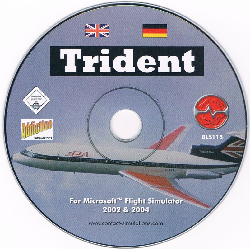 Media for Trident (Windows) (Dual UK/DE flip-covers & manual): CD