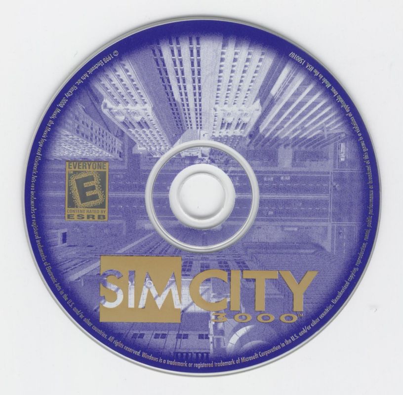 Media for SimCity 3000 (Windows)