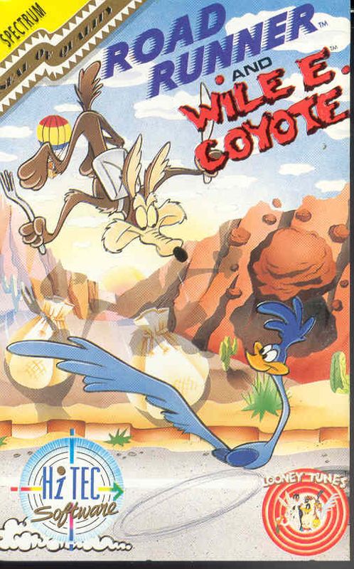 Front Cover for Road Runner and Wile E. Coyote (ZX Spectrum)