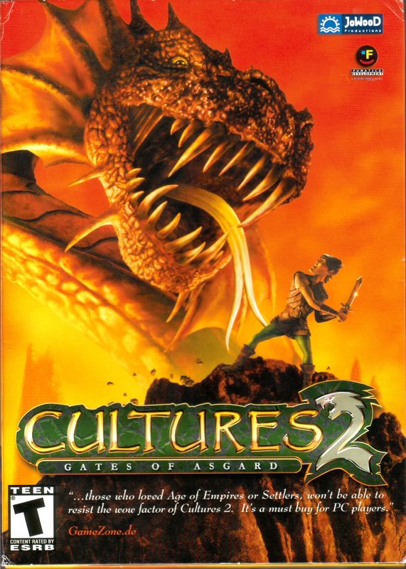 Front Cover for Cultures 2: The Gates of Asgard (Windows)