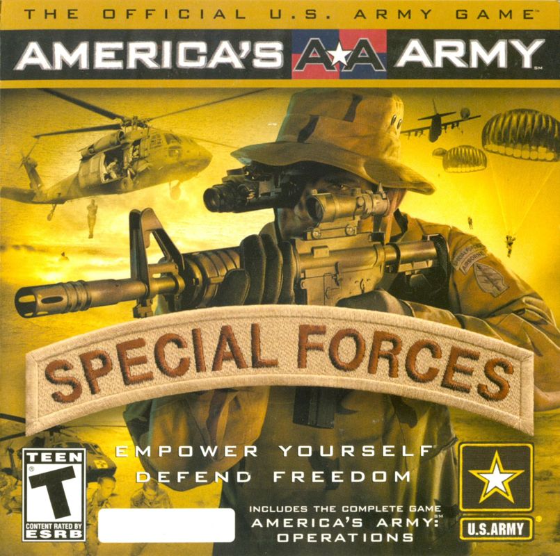 Front Cover for America's Army: Special Forces (Windows) (Version 2.0.0a)