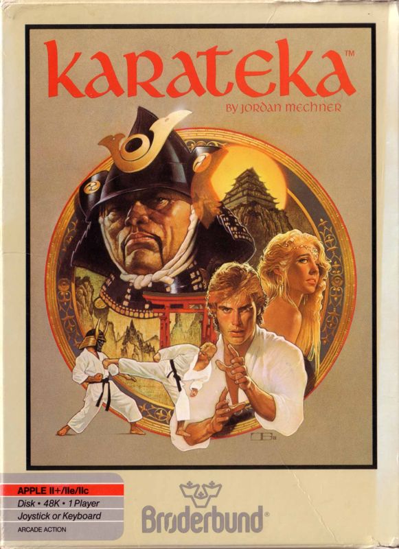 Front Cover for Karateka (Apple II)