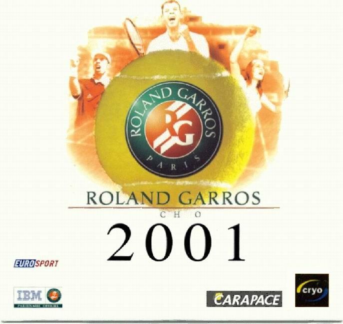 Front Cover for Roland Garros French Open 2001 (Windows)