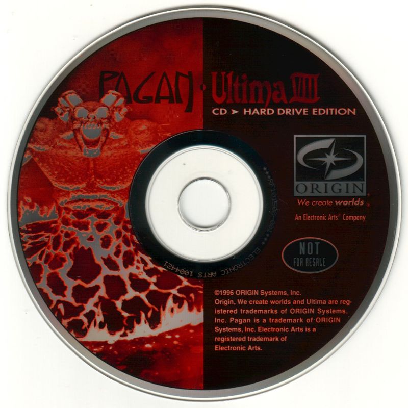 Media for Pagan: Ultima VIII (DOS) (Patched CD-ROM release)