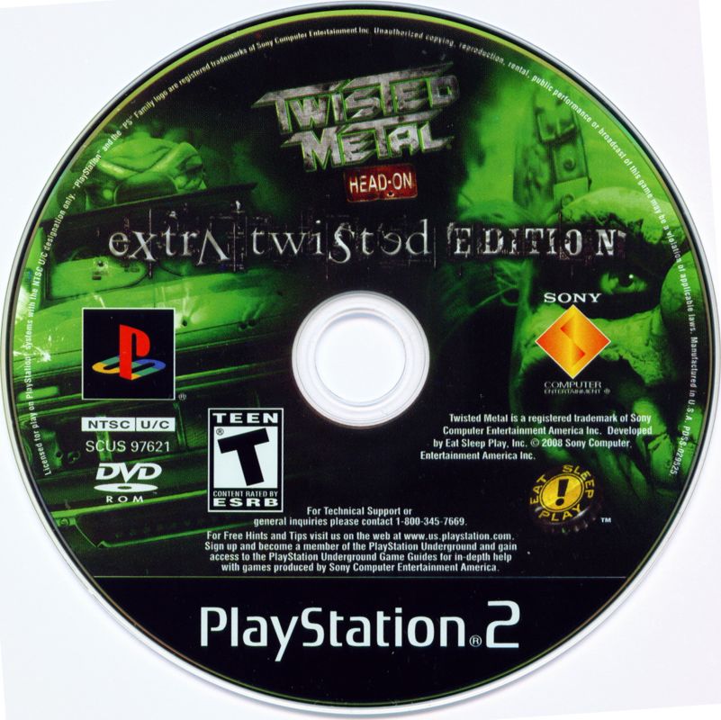 Media for Twisted Metal: Head-On - Extra Twisted Edition (PlayStation 2)