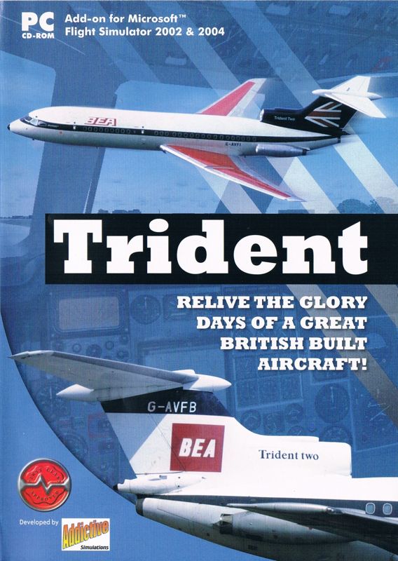 Front Cover for Trident (Windows) (Dual UK/DE flip-covers & manual): UK