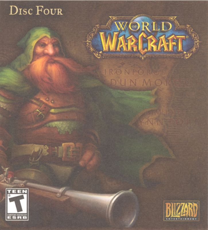 Other for World of WarCraft (Macintosh and Windows): CD Sleeve - Front (Disc 4)