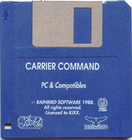 Media for Carrier Command (DOS) (Kixx Release)