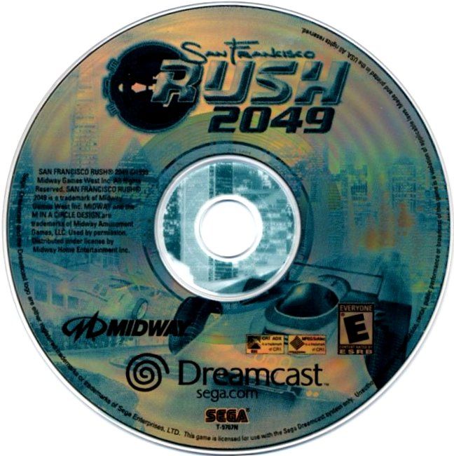 Media for San Francisco Rush 2049 (Dreamcast)