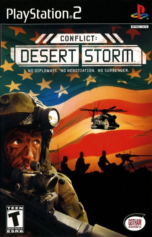 Front Cover for Conflict: Desert Storm (PlayStation 2)