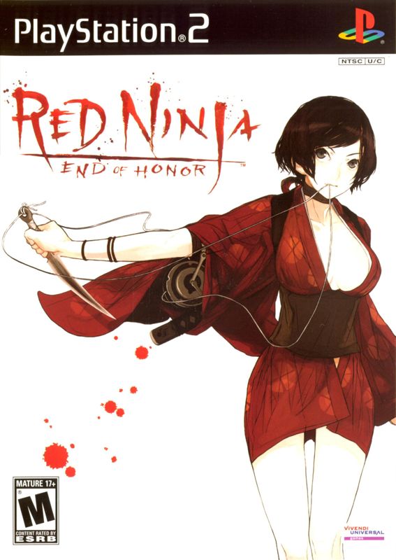 Front Cover for Red Ninja: End of Honor (PlayStation 2)