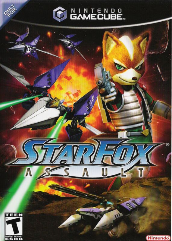 Front Cover for Star Fox Assault (GameCube)