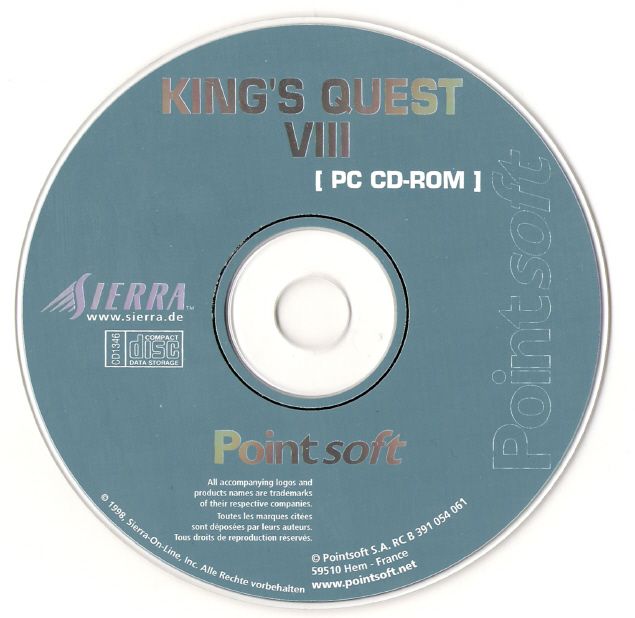 Media for King's Quest: Mask of Eternity (Windows) (PointSoft release)