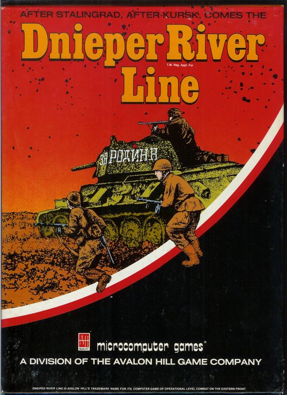 Front Cover for Dnieper River Line (Commodore 64)
