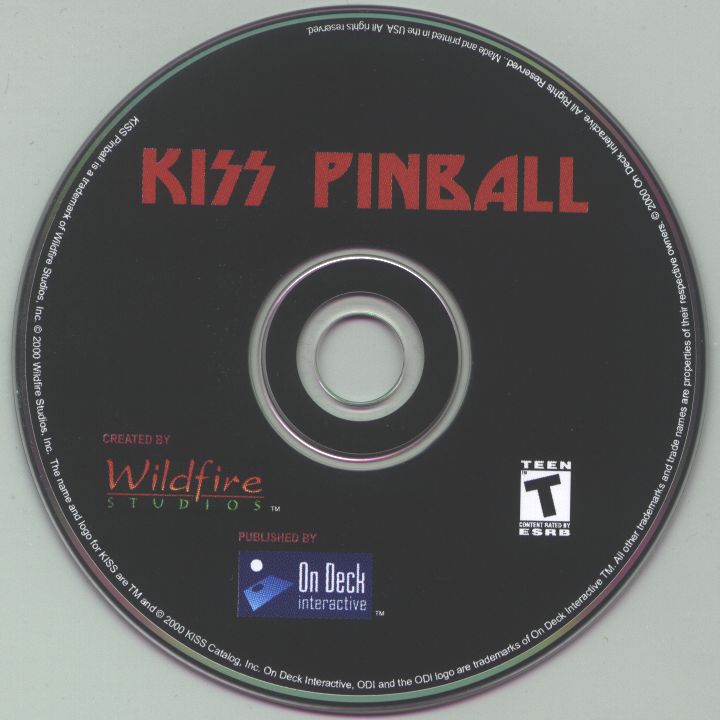 Kiss Pinball cover or packaging material - MobyGames