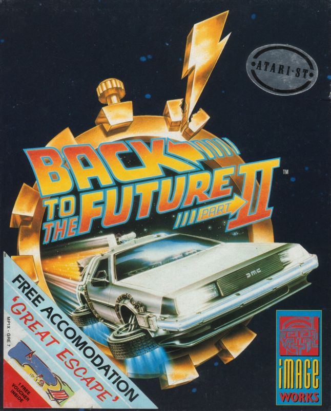 Front Cover for Back to the Future Part II (Atari ST)