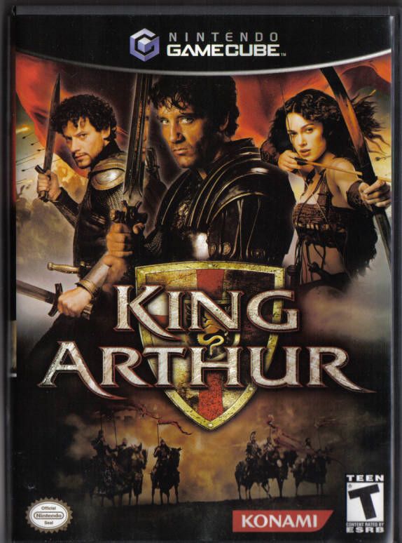 Front Cover for King Arthur (GameCube)