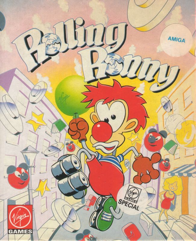 Front Cover for Rolling Ronny (Amiga)