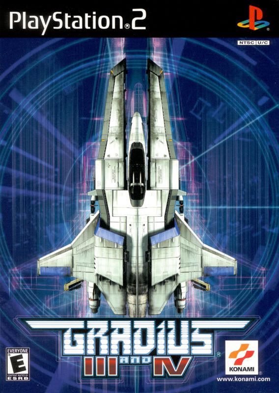 Front Cover for Gradius III and IV (PlayStation 2)