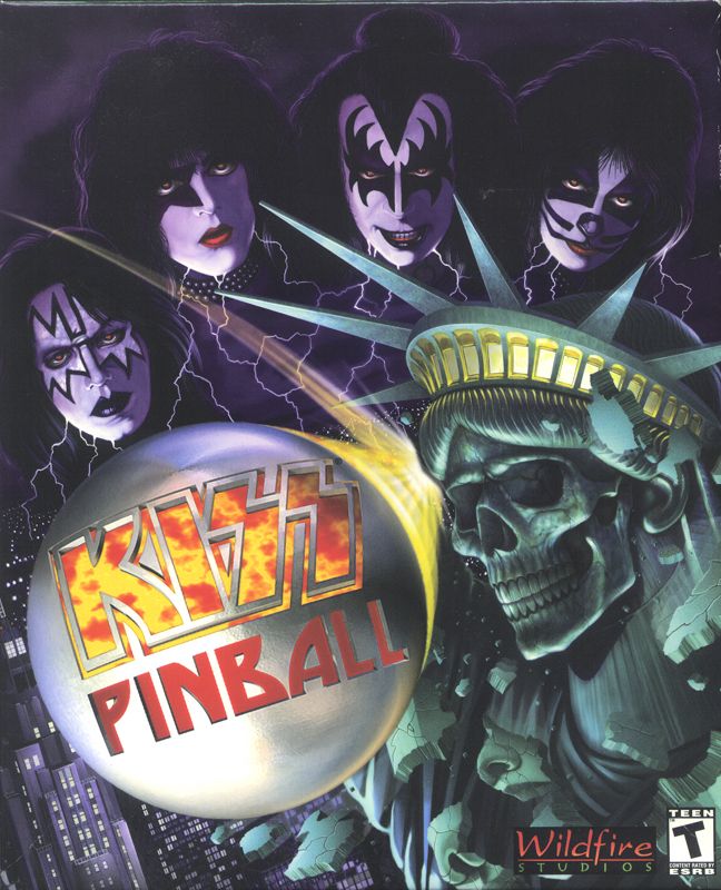 Front Cover for Kiss Pinball (Windows)