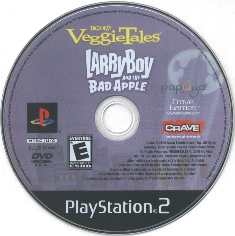 Media for VeggieTales: LarryBoy and the Bad Apple (PlayStation 2)