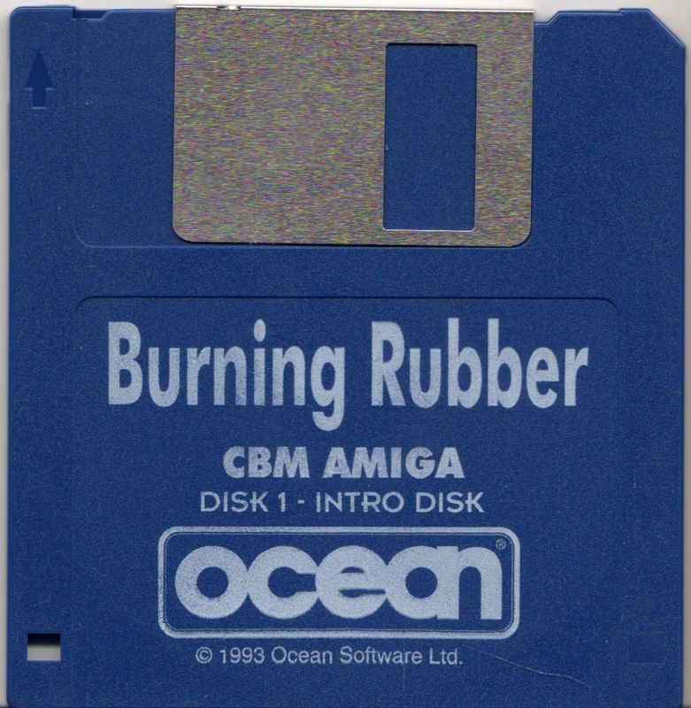 Media for Burning Rubber (Amiga)