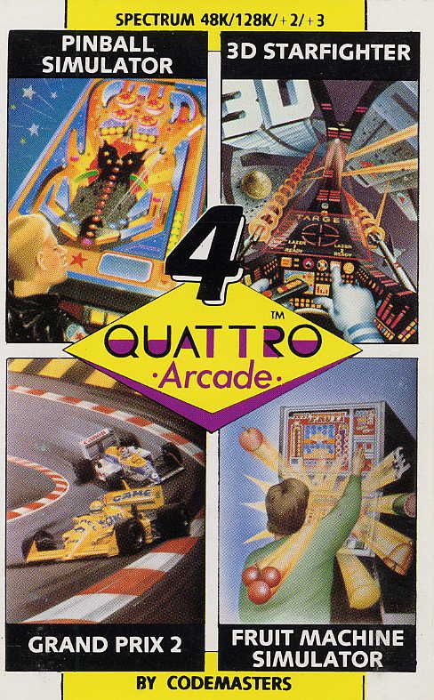 Front Cover for Quattro Arcade (ZX Spectrum)