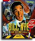 Front Cover for Bill Nye: The Science Guy - Stop the Rock! (Macintosh and Windows 3.x) (From the Archived Pacific Interactive Website (circa 1999))