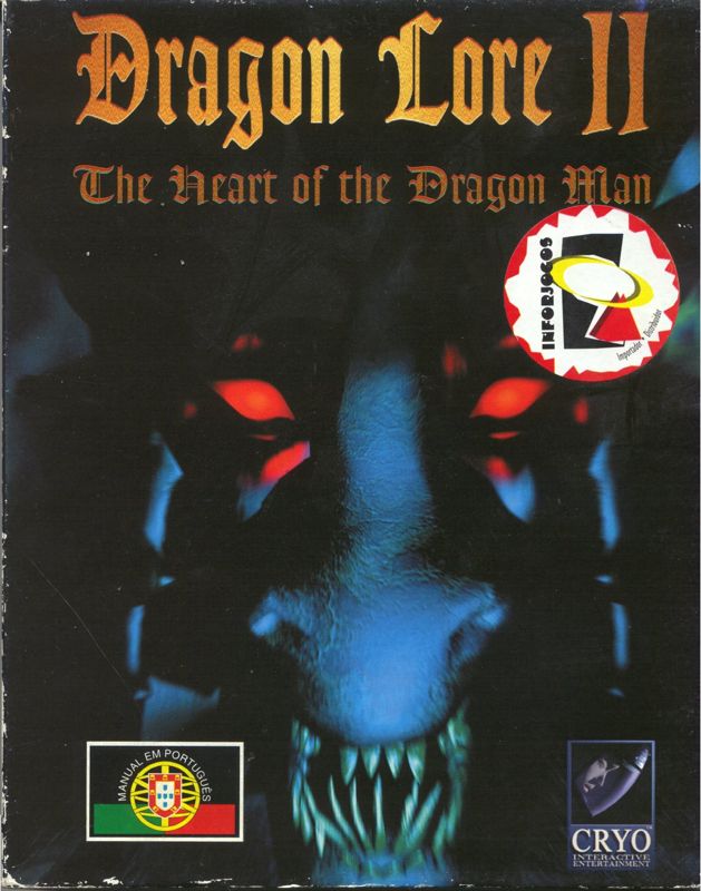 Front Cover for Dragon Lore II: The Heart of the Dragon Man (DOS and Windows)