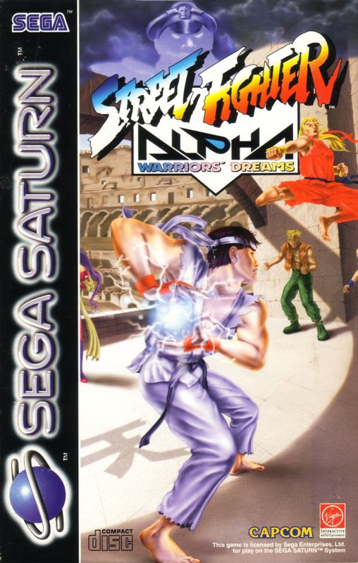 street fighter zero sega saturn