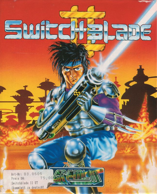 Front Cover for Switchblade II (Atari ST)