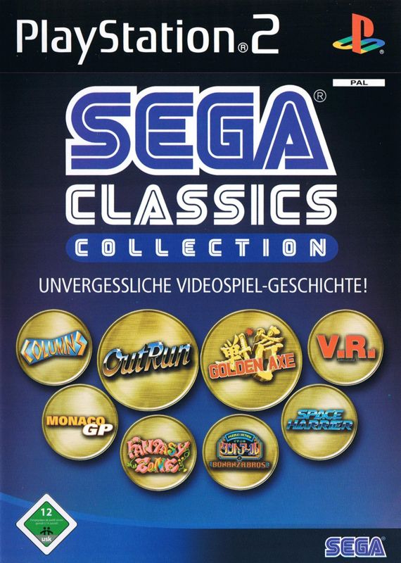 Front Cover for Sega Classics Collection (PlayStation 2)