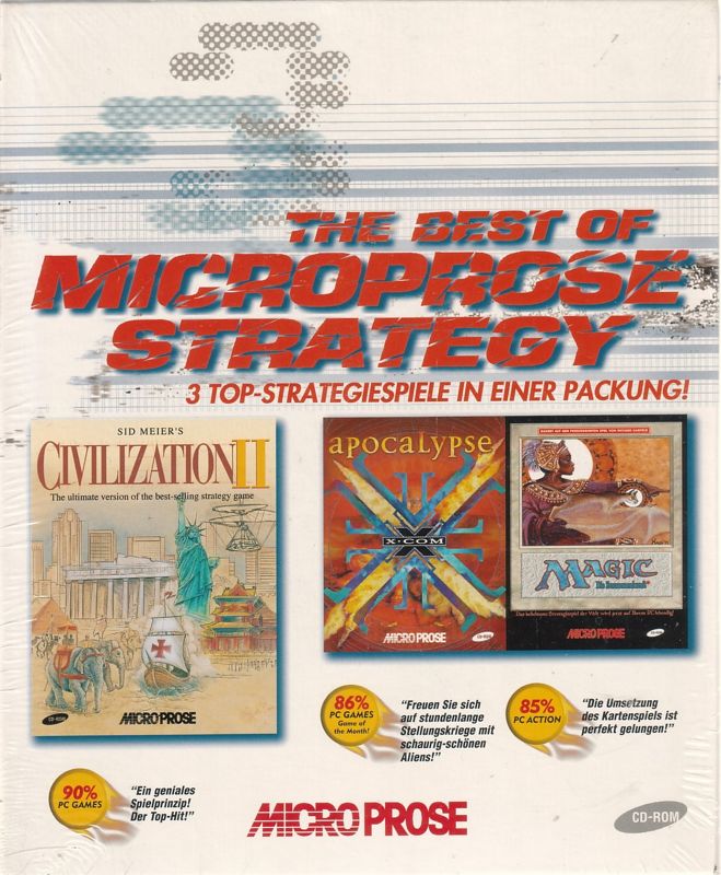 Front Cover for The Best of Microprose Strategy (DOS and Windows)