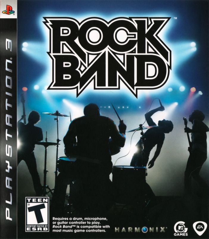Front Cover for Rock Band (PlayStation 3)