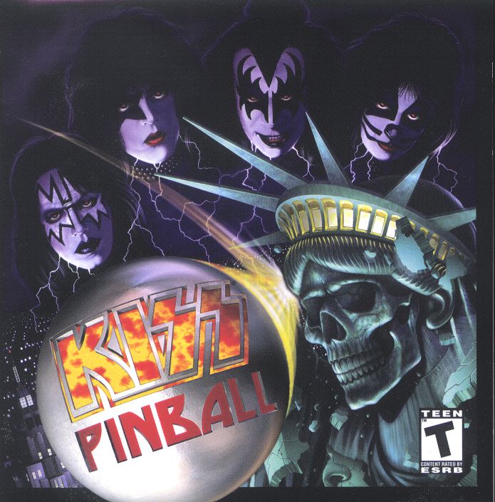 Other for Kiss Pinball (Windows): Jewel Case - Front